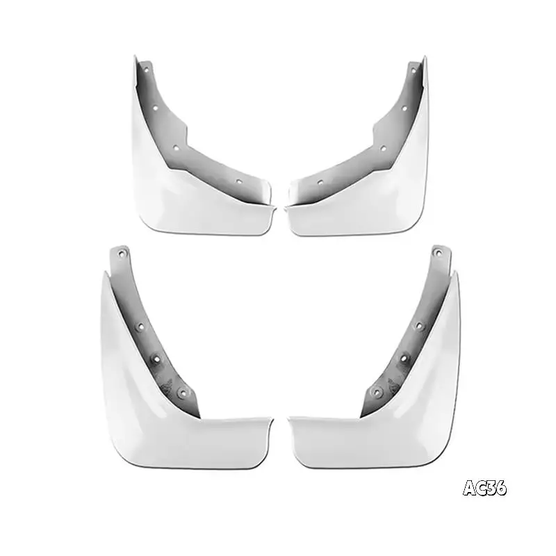 

4Pcs/Set Wheel Mudguards White Car Accessories Fit For Volvo XC60 2018-2023 Front,Rear Fenders Protection