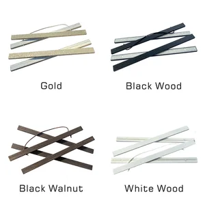 8 Warna 30 40 50cm Gantungan Poster Magnatic Bingkai Foto Kayu Jati Hitam Putih Bingkai Lukisan Kanvas Bingkai Dinding Walnut Hitam Emas 10 bingkai magnetik penjualan terbaik - №