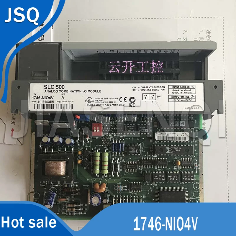 

100%WORKING ORIGINAL 1746-NIO4V 1746-NO4I 1746-NO4V PLC Module