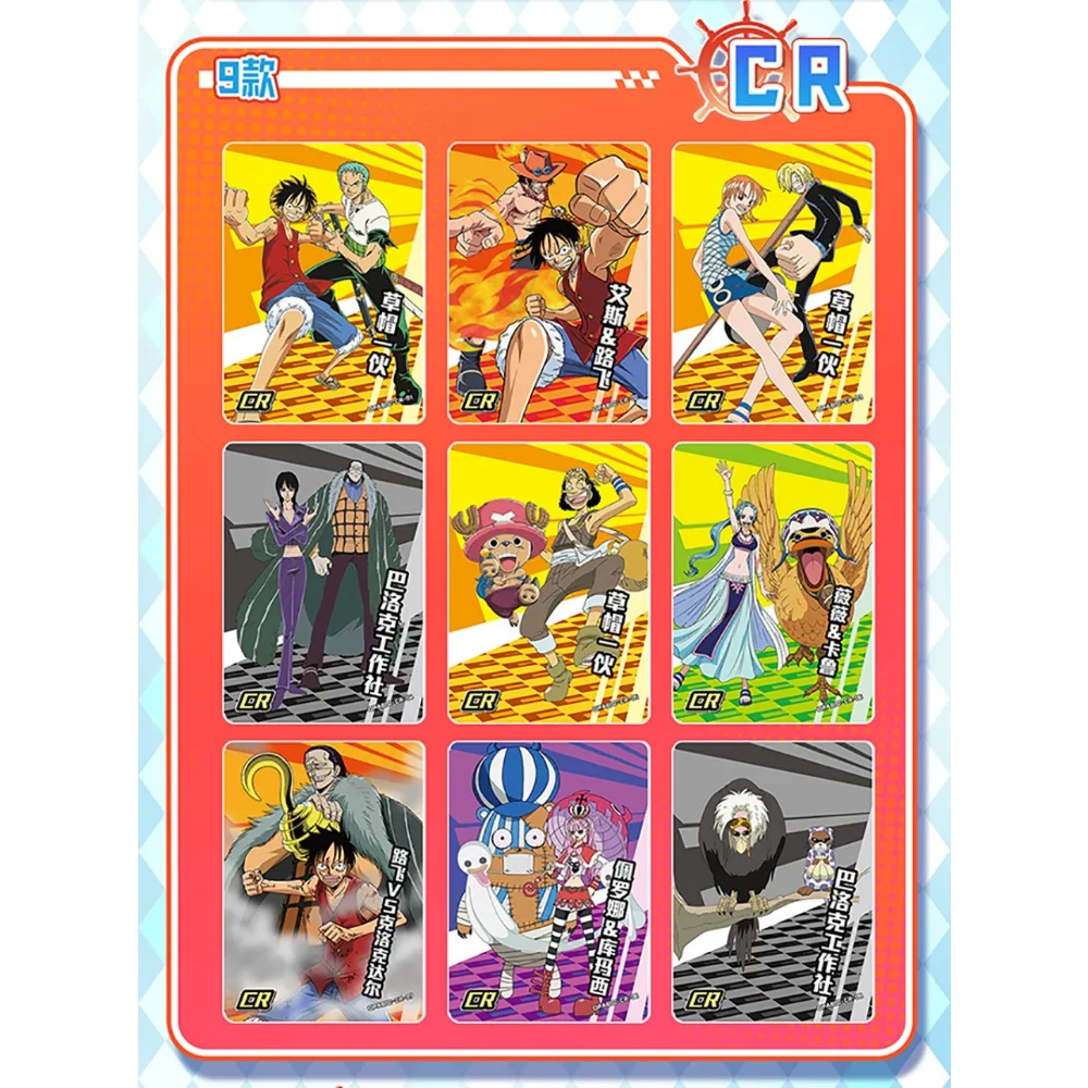 Anime One Piece Cards Collection Cards For Boys Luffy A Group Cards Of Multiple Exquisite Character Images Child Christman Gift