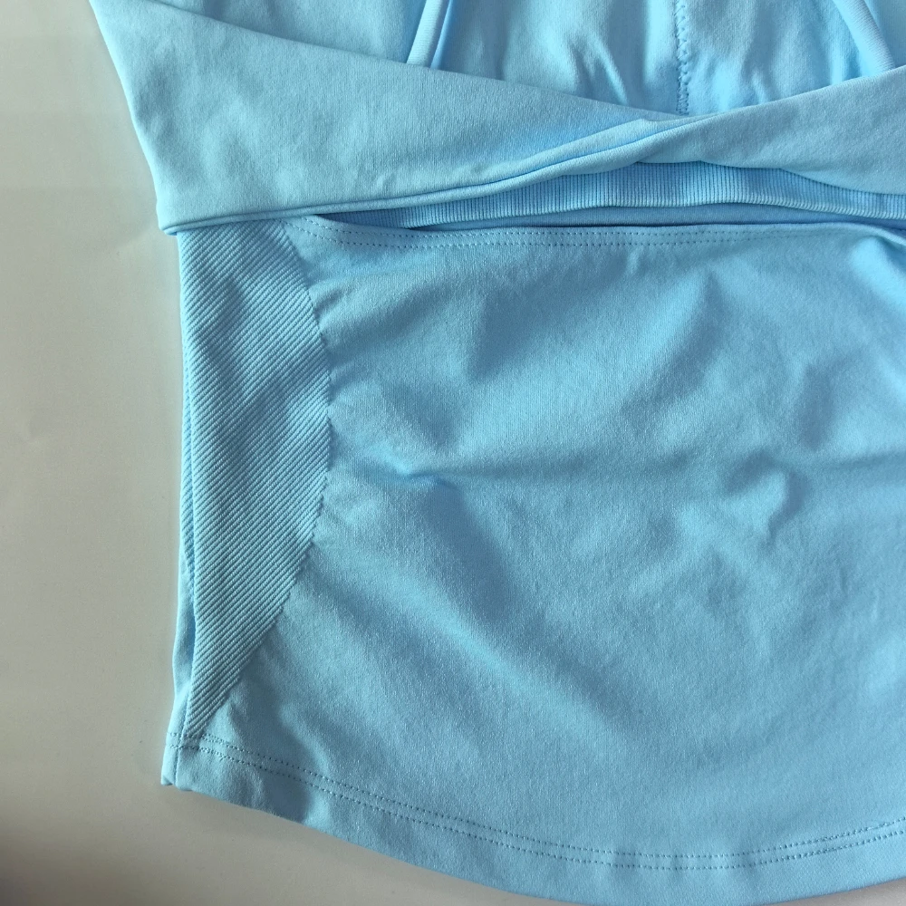 Pericic Twist Back Top Sexy Rückenfreies Gepolstertes Gym-Top Damen Yoga-Anzug Weste Eingebauter BH Activewear Atmungsaktiver Sport-BH Tanktops – Detail 10