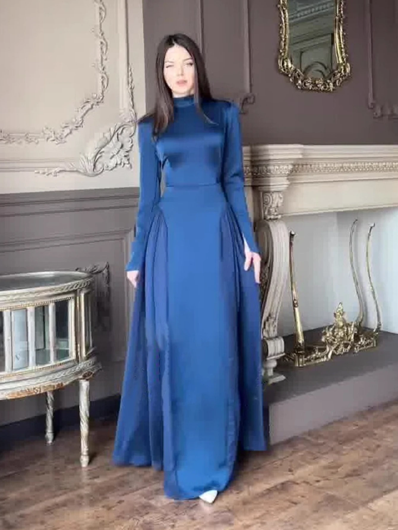 

Ид женское платье мусульманская Абая Рамадан Джалабия однотонные вечерние платья Дубай длинный халат Марокко кафтан повседневные платья Largos 2025