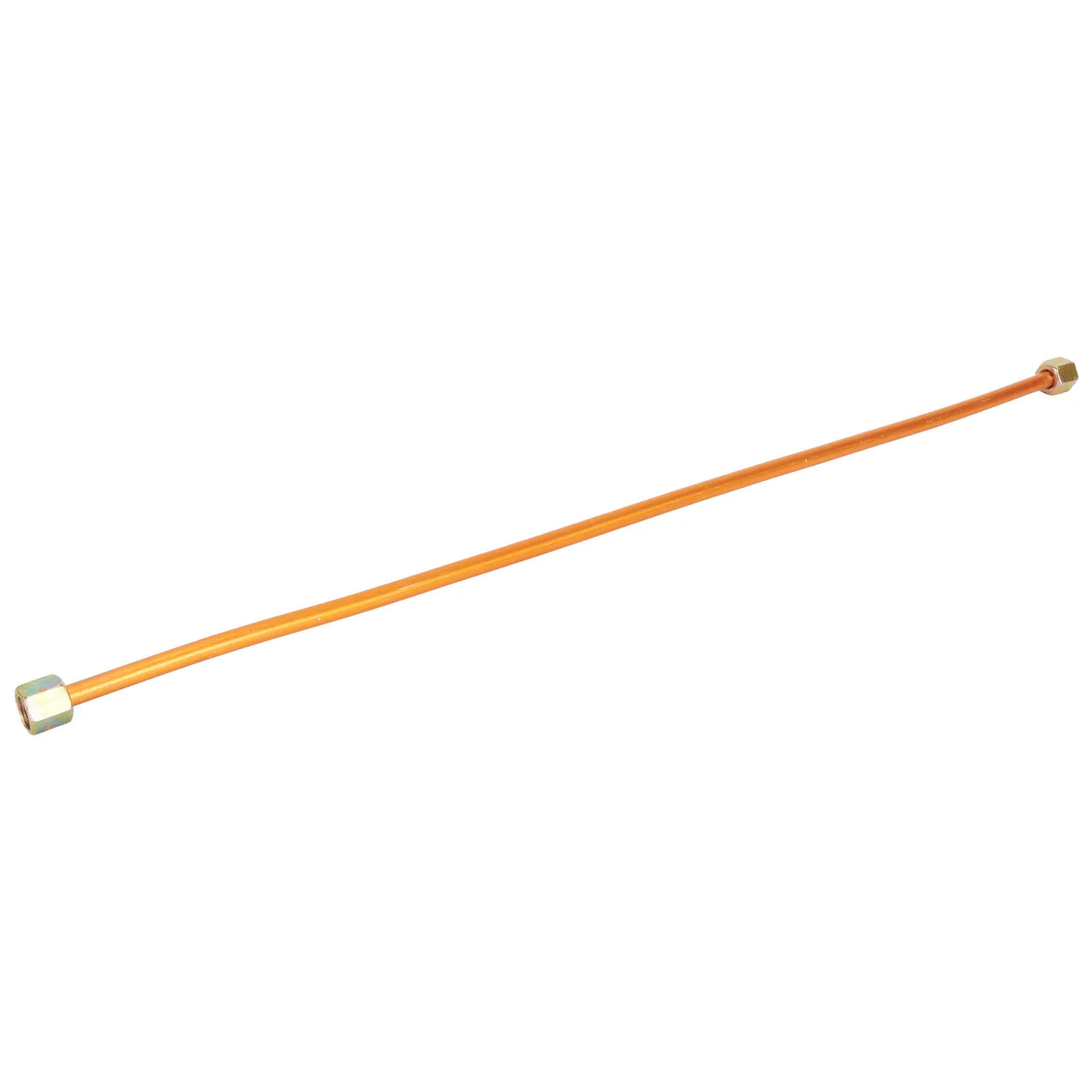 Tubo de escape del compresor de aire, 1 unidad, 9mm, aproximadamente 400mm/15,75 pulgadas, cobre, fácil de instalar, tuerca hexagonal G1/8, práctico de aluminio