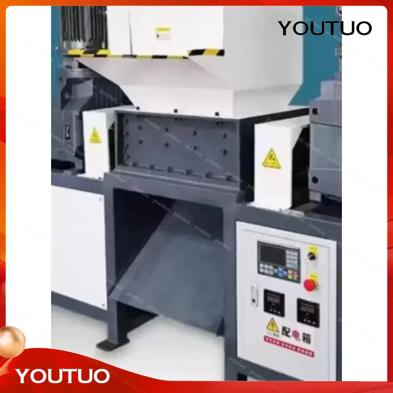 Dual Axis Shredder for Metal Scrap Aluminum Plastic Wood Industrial Household Waste Multifunctional