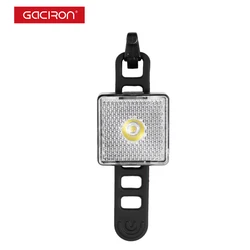 CACIRON 10-80 Lumens Smart Bicycle Warning Front Light Bike Spotlight Floodlight Safe Reflective Waterproof Warning Taillight