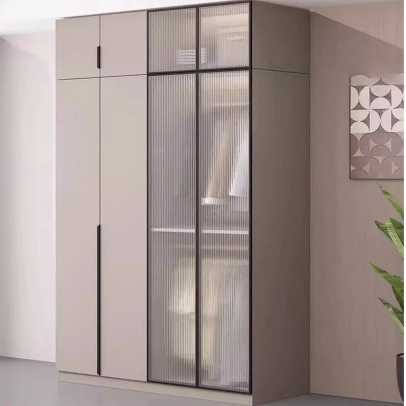 Hotel Modern Luxury Wardrobe Storage Rack Large Wooden Big Wardrobe Cabinets Closet Systems Ropero Armables Closets Armables