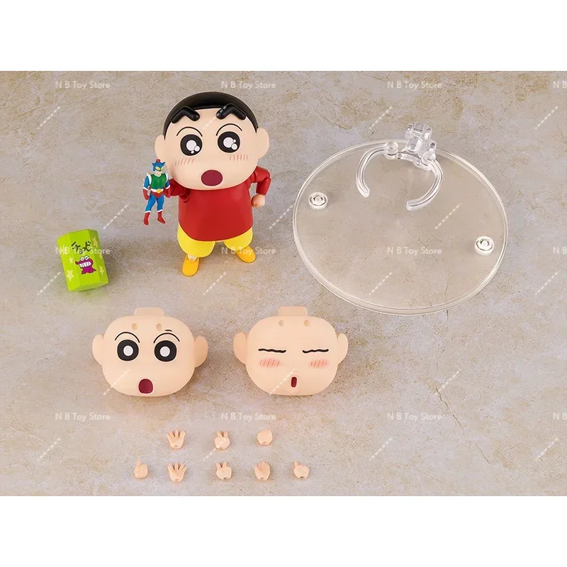 En Stock figurines Bandai originales S.H.Figuarts SHF Shinnosuke Nohara 8.5 CM figurines d'action Anime modèle Collection jouets cadeaux