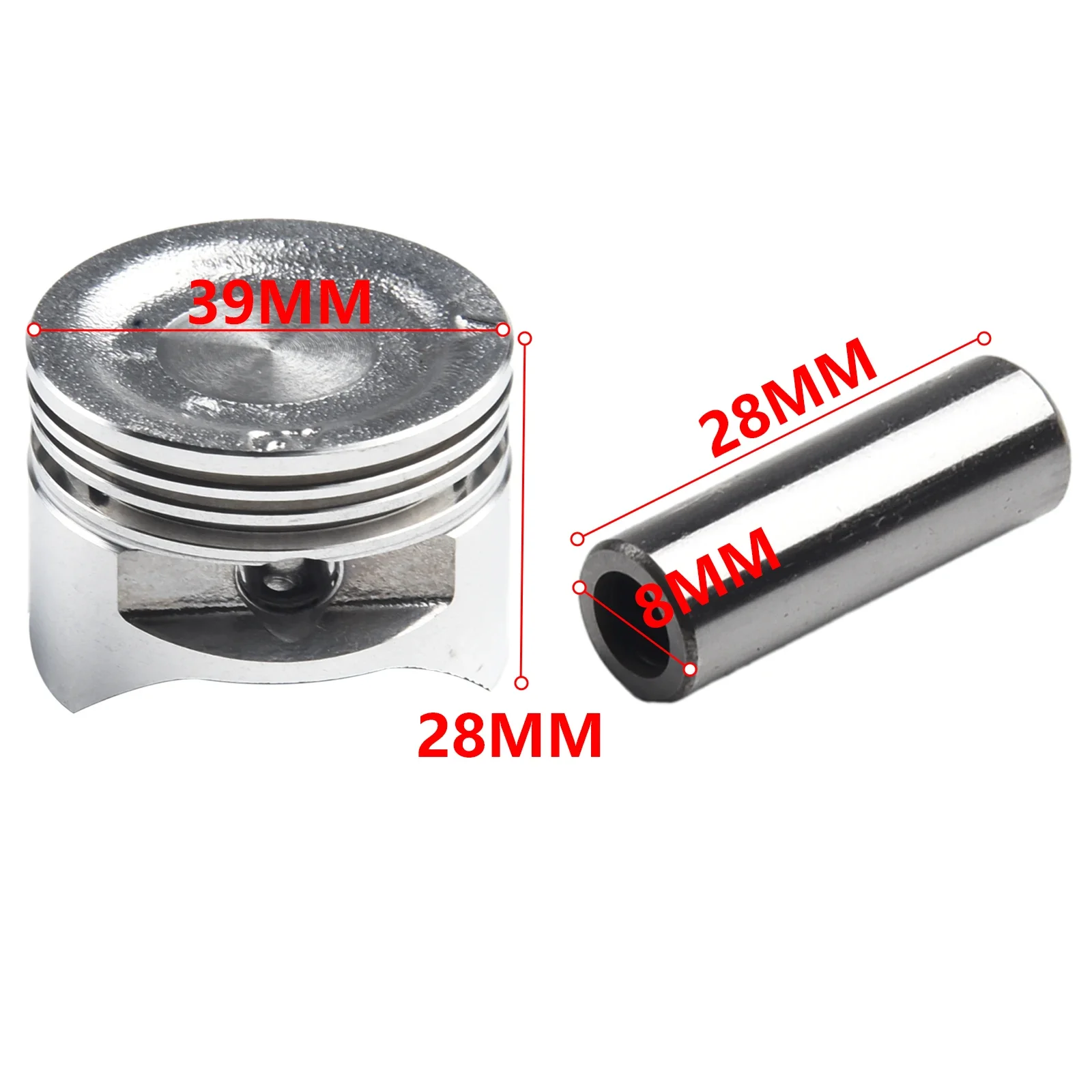 

Комплект поршневых колец 39 мм 40 мм для Honda GX35 GX31 GX35NT HHT35S UMK35 140F, ремонт двигателя, заменяет деталь 13101-Z0Z-000