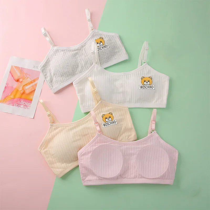 

Bra for Girls 8-16 years Underwear Tops for Teens Lingerie Children Sport Training Bras Tank Kids Undies Teenager Underclothes