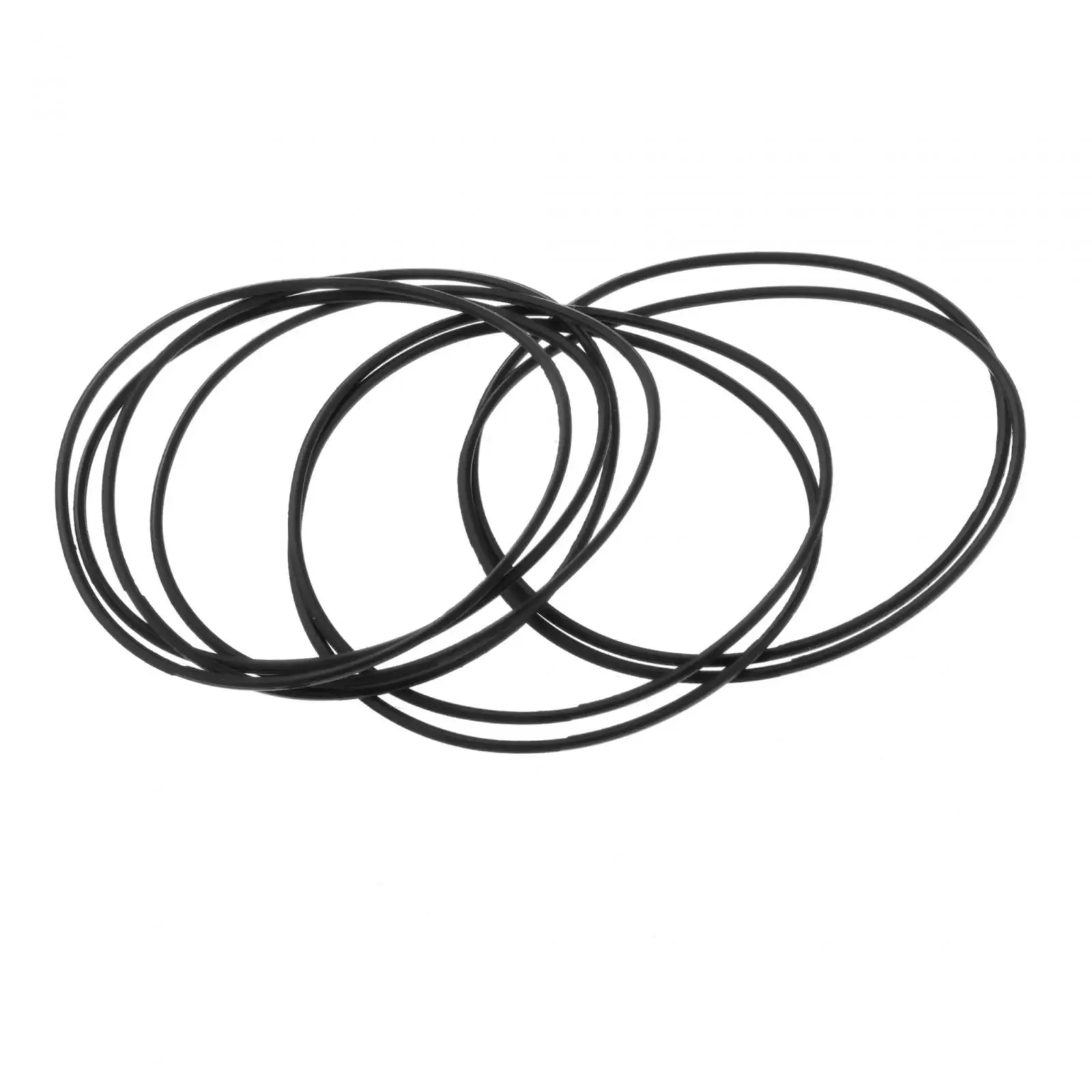 180 Pieces Watch Back Gasket Replacement 18 Sizes Assortment Set Professional Waterproof O Ring Watch Gaskets Repair Parts Black