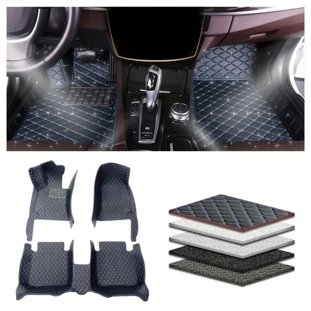 

Custom Car Floor Mat For BMW 3 Series F30 F31 Touring F34 GT G20 2020-2023 Car Interior Details Accessories Non-slip Auto Carpet
