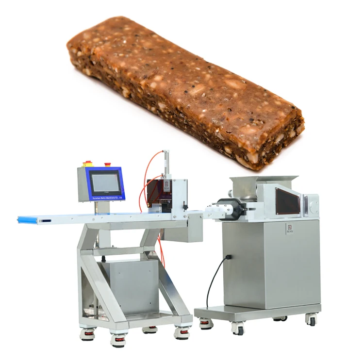 Automatic Small Protein bar Making Machine High Quality Energy bar Production Line Date Fruit bar Extruder Machine