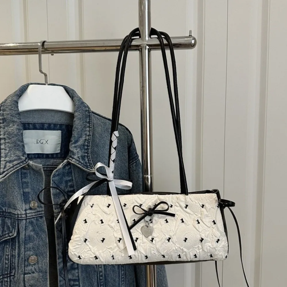 Modische PU-Leder Unterarmtasche im Retro-Stil mit Großer Kapazität, Hobo-Tasche mit Langem Riemen, Crossbody-Taschen – Detail 6