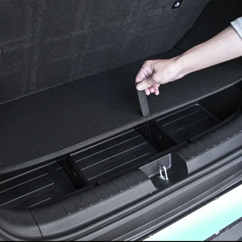 For BYD Seagull Trunk Storage Box Storage Trunk Baffle Fill Magic Box Invisible Storage Box Modification Supplies Accessories