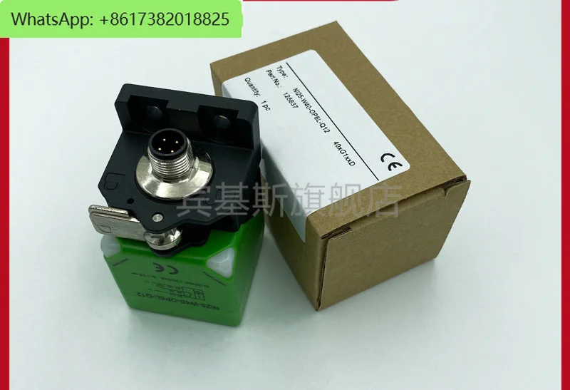 

Inductive proximity switch NI25-W40-OP6L-Q12 DC three-wire PNP normally open plug-in sensor