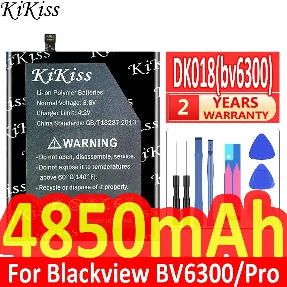 4850mAh High Performance For Blackview BV6300 Pro DK018 Long-Lasting Performance Mobile Phone Battery