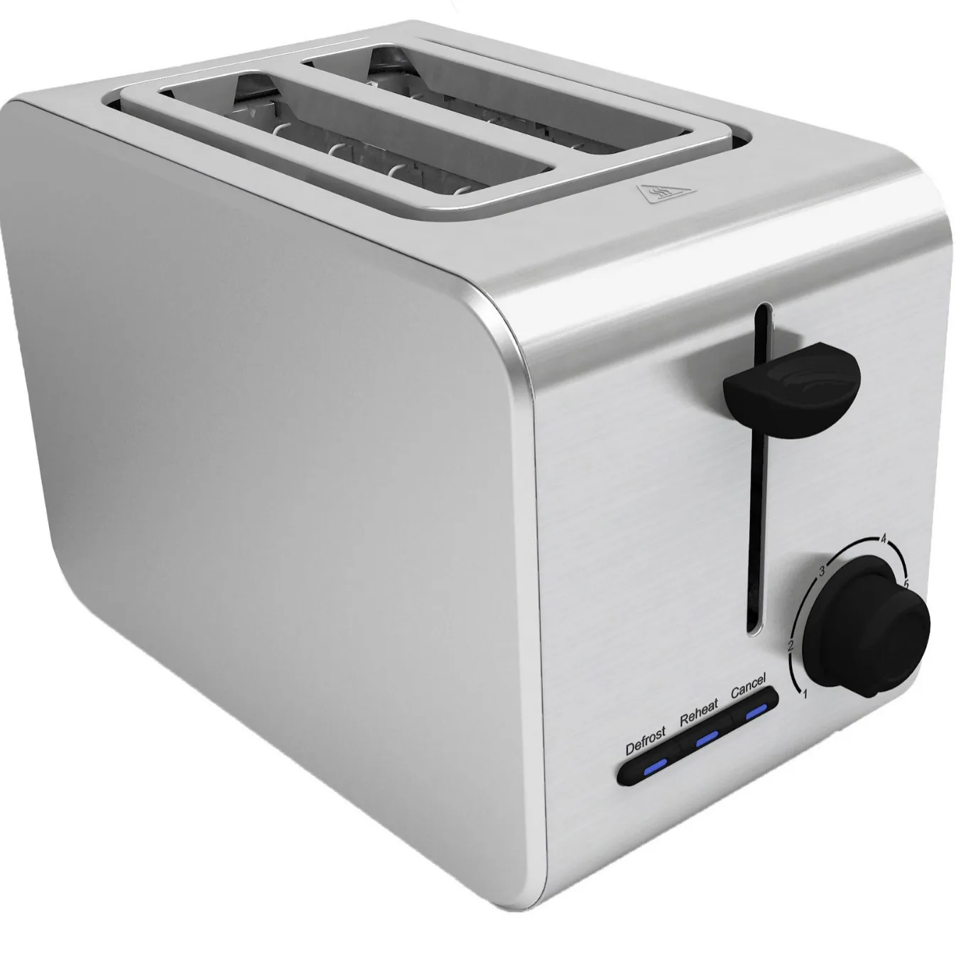 2026 Stainless Steel Toaster, Household Breakfast Bread Toaster for Home Use
