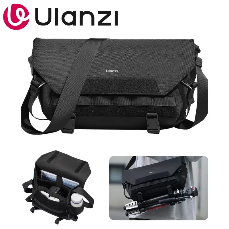 

Ulanzi BC08 Sling Bag 6L-9L Expandable Waterproof Camera Sling Bag With Removable Divider For Photographers Travel Daily Use