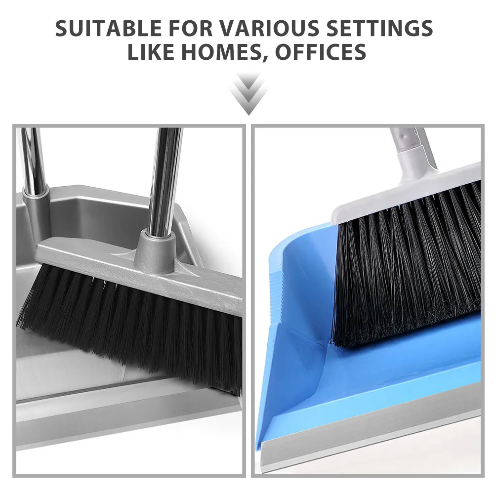 2Pcs Dustpan Rubber Edge Seal Strip Replacement Refill for Garbage Shovel Pan Lip Press Bar Insert Rectangle Solid Part Home