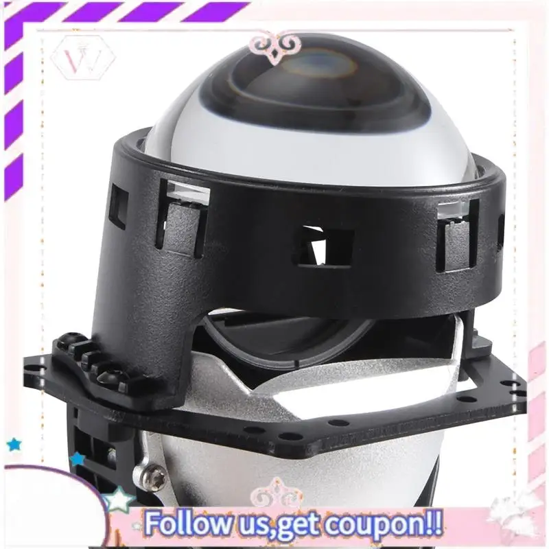 

Portable KY20H0004 12V Dual Lamp Cup LED Twin Lens LED Twin Lens Motorcycle Automobile General Purpose