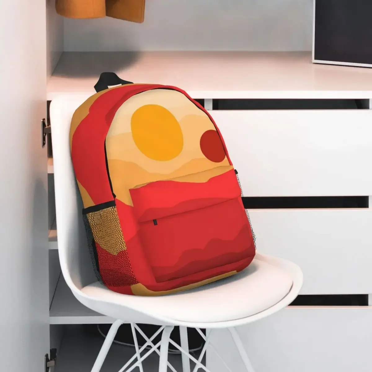 タトゥイーンバックパック男の子女の子ランドセル漫画子供スクールバッグラップトップリュックサックショルダーバッグ大容量