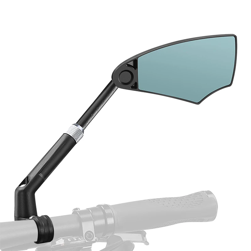 

Anti-Glare & Explosion-Proof Bike Mirror, 360° Rotating Handlebar Rear View Mirror for Bicycle Safety