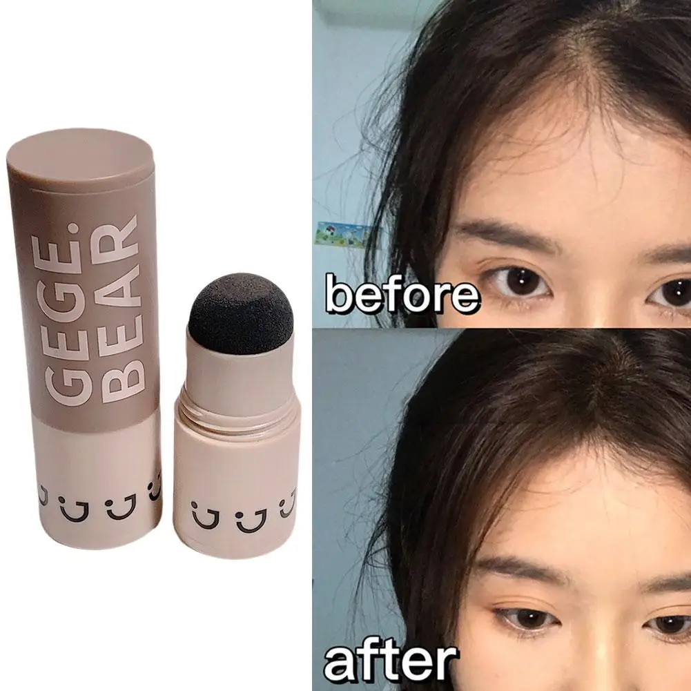 Bedak garis rambut pelindung akar rambut tahan air perbaikan instan modifikasi bedak tahan lama Makeup Concealer rambut Shadow A0S2