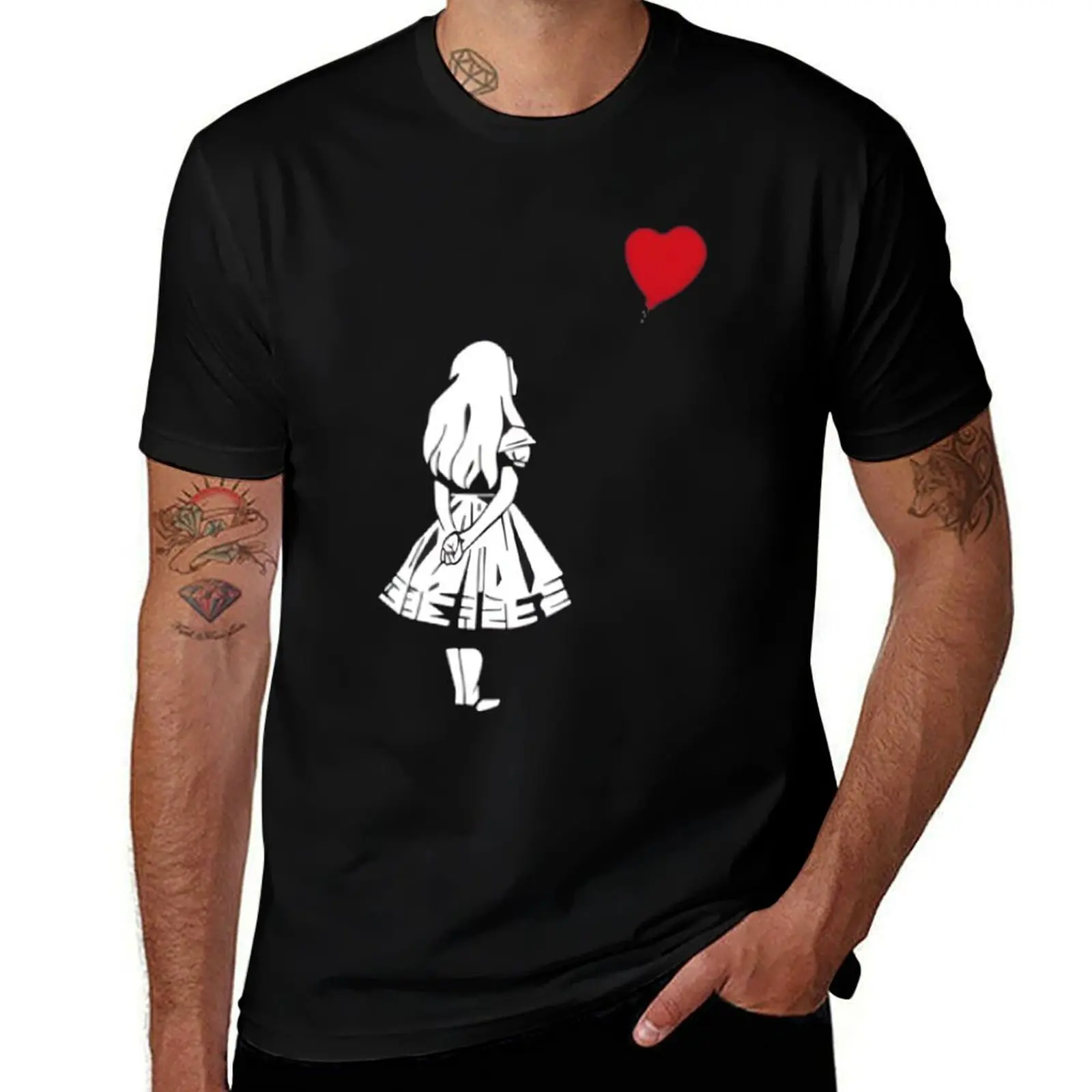 

Banksy in Wonderland T-Shirt sweat blacks man t shirt outfits for men