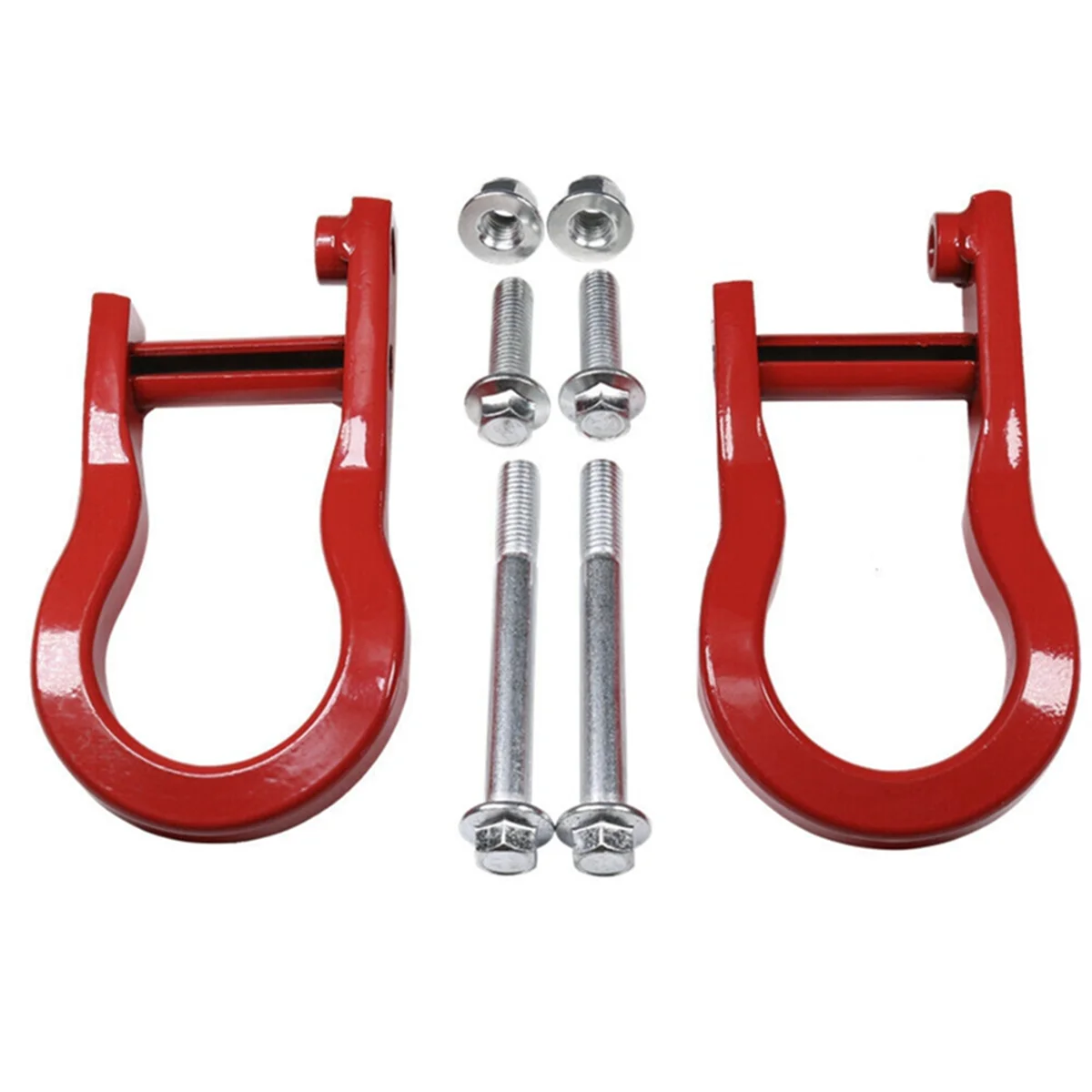 Red Tow Hooks Kit for Chevrolet Silverado 1500 GMC Sierra 1500 84192871