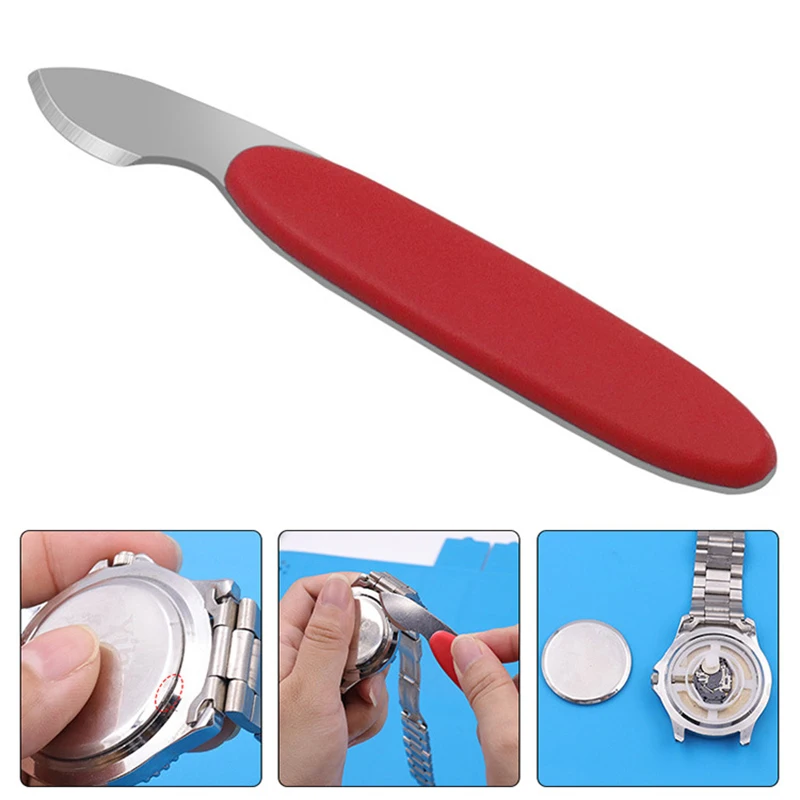 Plastic Metal Watch Case Opener Watch Back Cover Remover Pry Knife for Opening Parts Change Professional Watchmaker Repair Tool