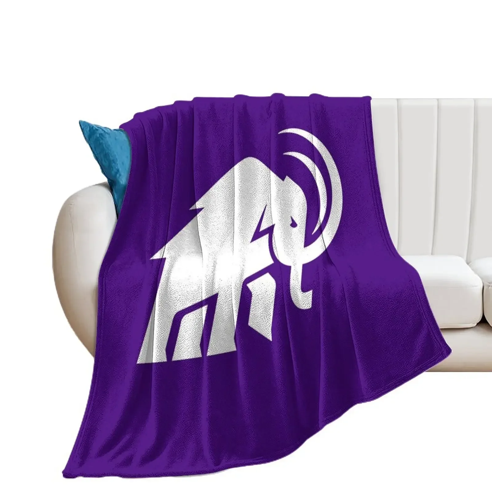 

Amherst College Throw Blanket Luxury Designer Bed linens Shaggy Blankets