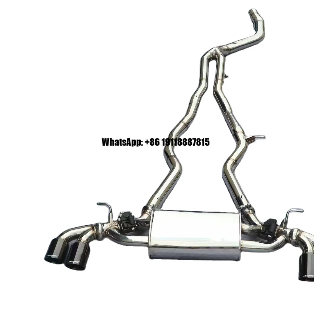 2.0T Z4 Stainless Steel Racing Exhaust Catback System Titanium Car Exhaust Pipe Polished Coupe Min. Order 1 Piece Customized