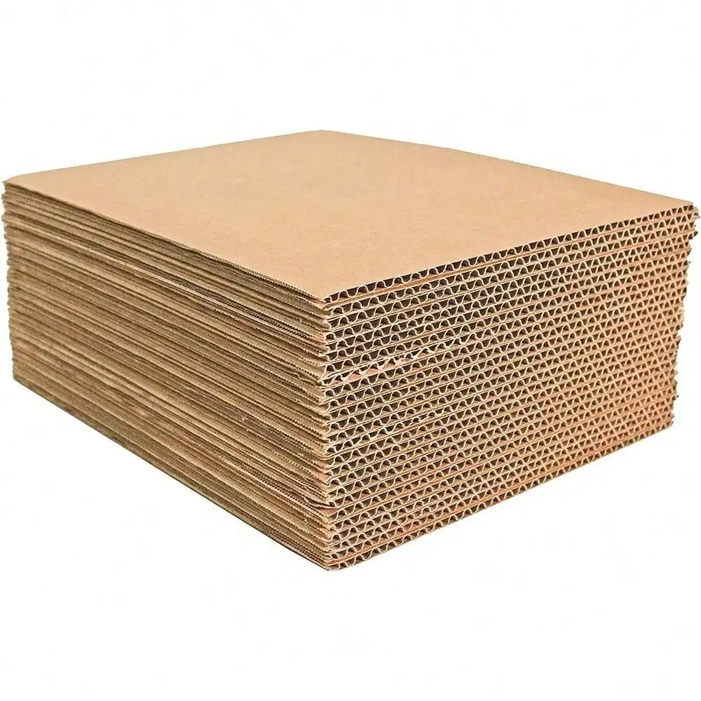 200 6x9 Cardboard Corrugated Pads Inserts Filler Sheet 6 x 9