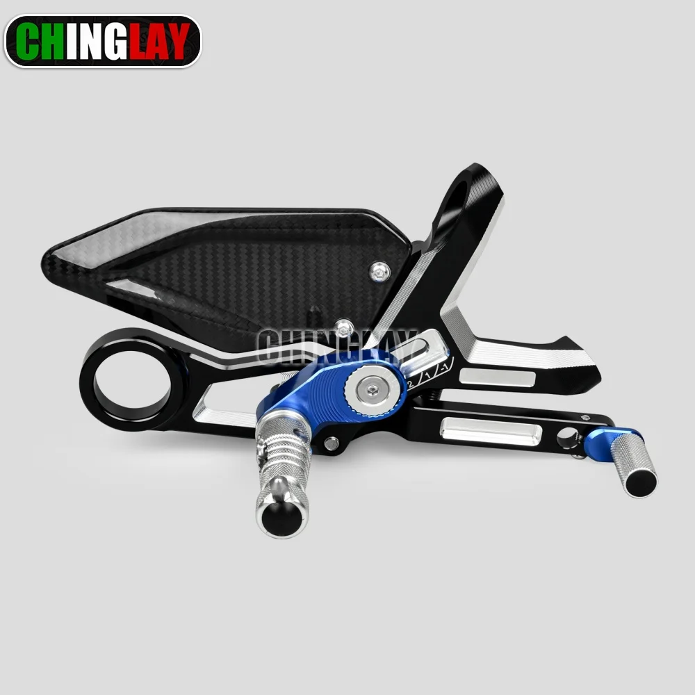 لسيارات BMW MOTORRAD M مجموعة خلفية قابلة للتعديل لسيارات BMW S1000RR M1000RR 2019-2025 ملحقات مسند القدمين من الكربون والألومنيوم #5