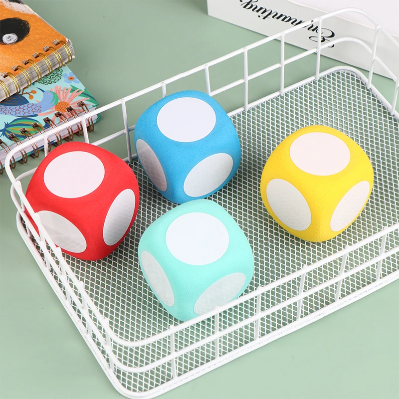 1pcs Dry Erase Block Write On Wipe Off Dry Erase Multipurpose Educational Dice Dry Erase Cube White Boards Dice Cube