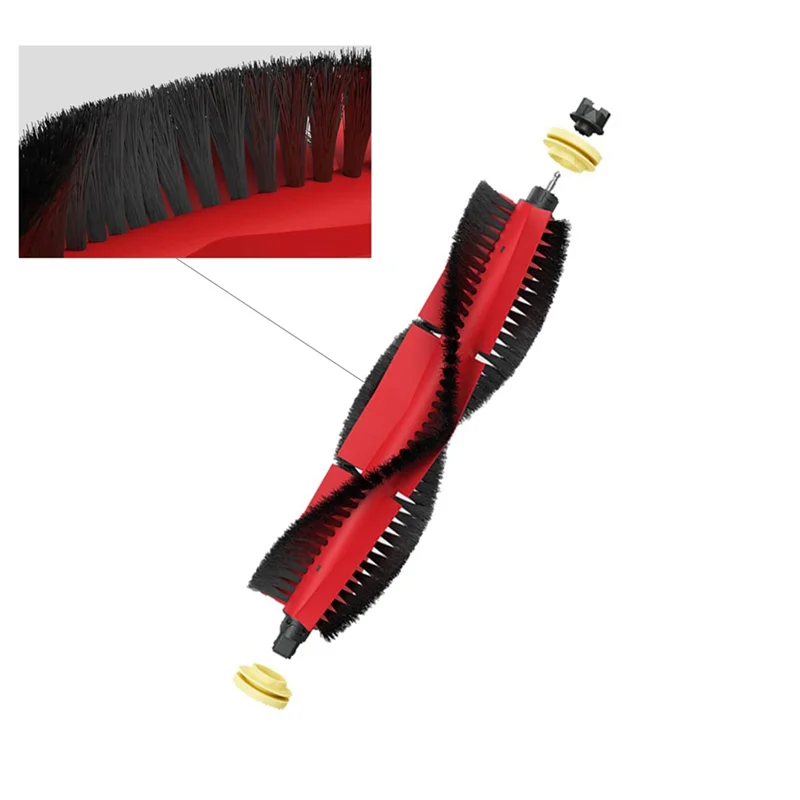 Replacement Parts Main Brush Side Brushes HEPA Filter Compatible for Roborock S5Max S6Pure Vacuum Cleaner Accessories