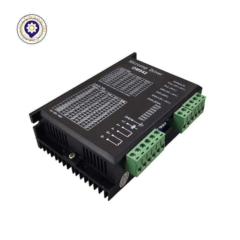 2-phase Digital Stepper Motor Driver DM542 DC24V-50V For 42/57(NEMA17/23) Series Stepper Motor 1.0-4.2A