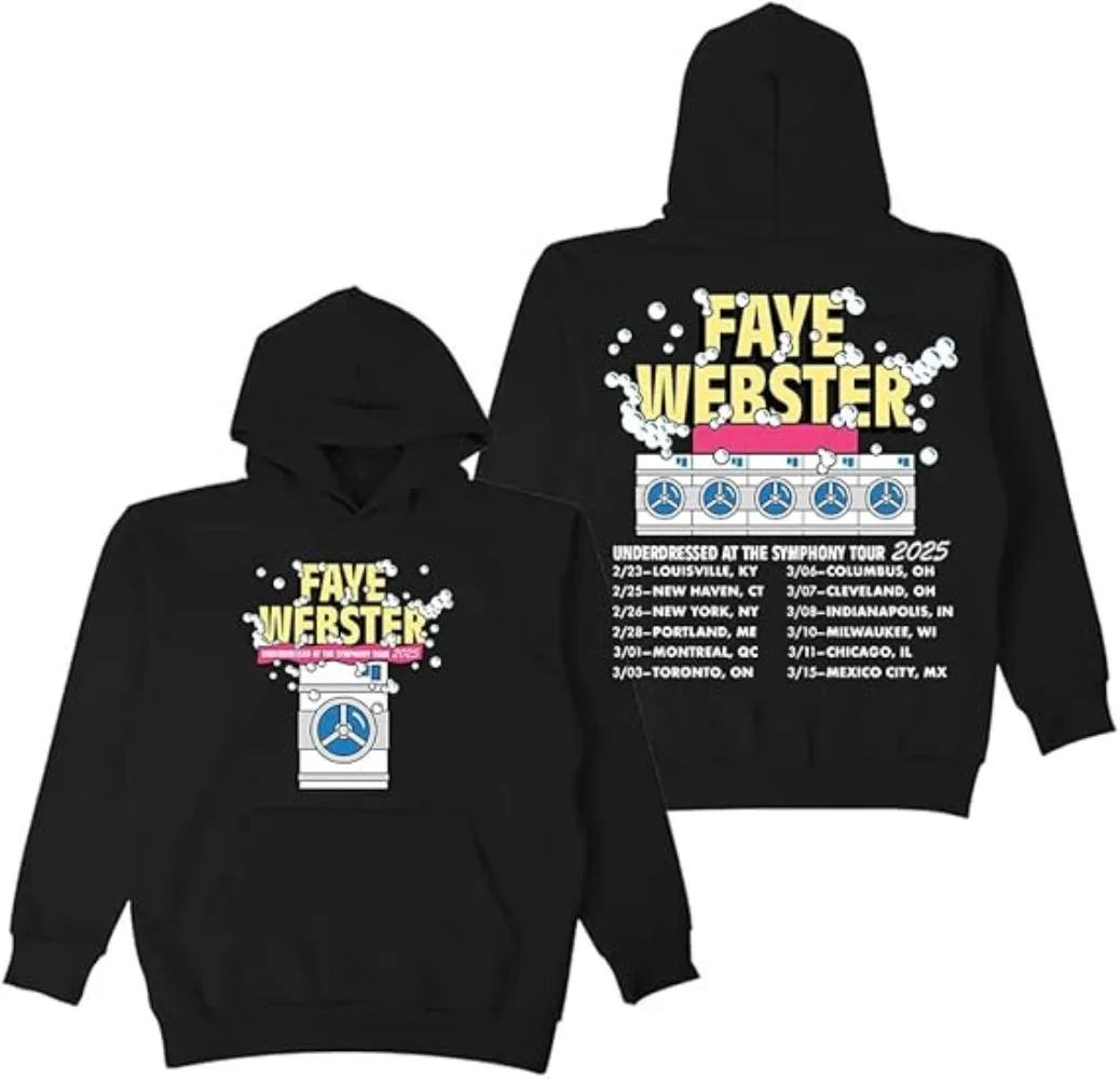 

Faye Webster Underdressed at the Symphony Tour 2025 Hoodie Long Sleeve Streetwear Men Women Hooded Sweatshirt