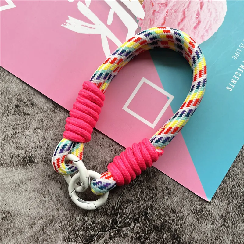 Keychain Cotton Thread Lanyard Color Key Chain