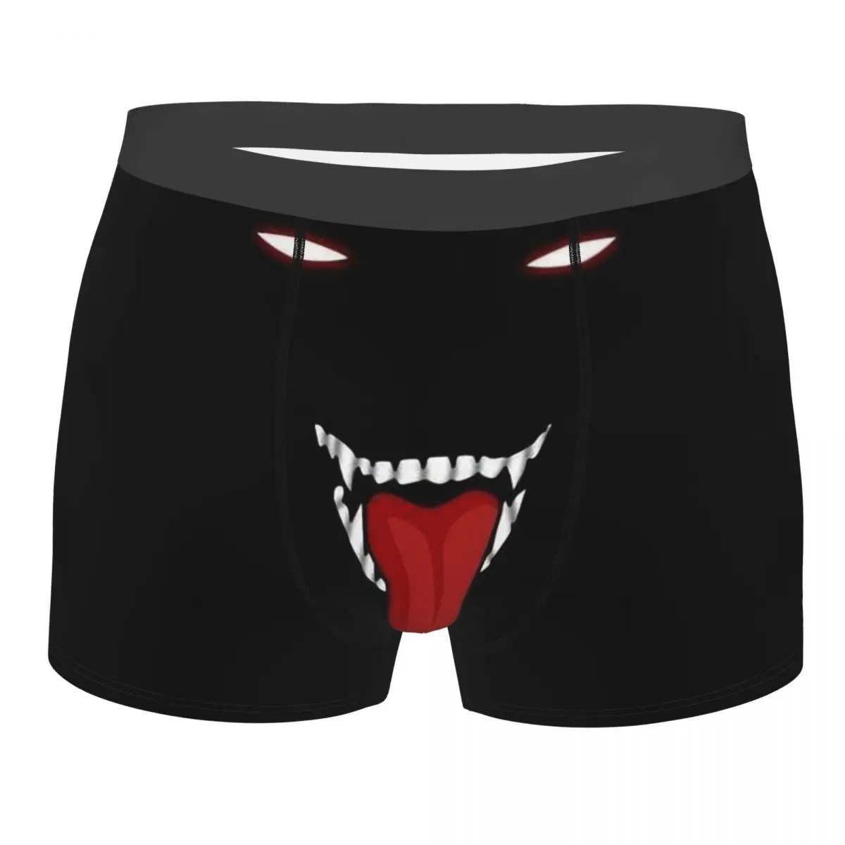 Monster Face Man's Underpants, Highly Breathable printing High Quality Gift Idea