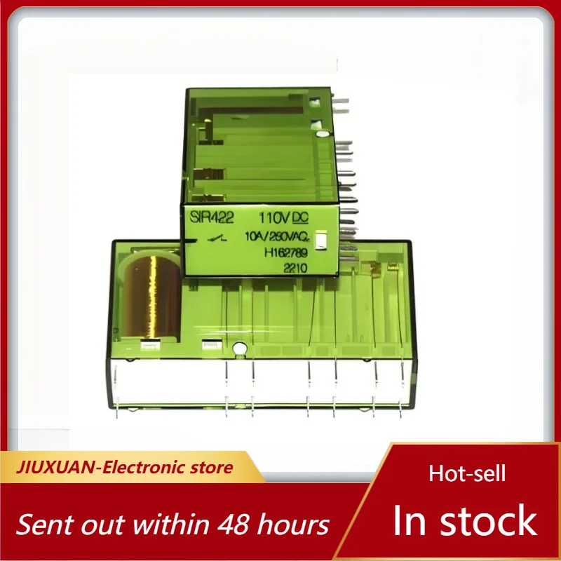 Second-hand 1pcs/lot SIR422 24VDC 14pins 17VDC 19V 21V 24V Elevator safety relay