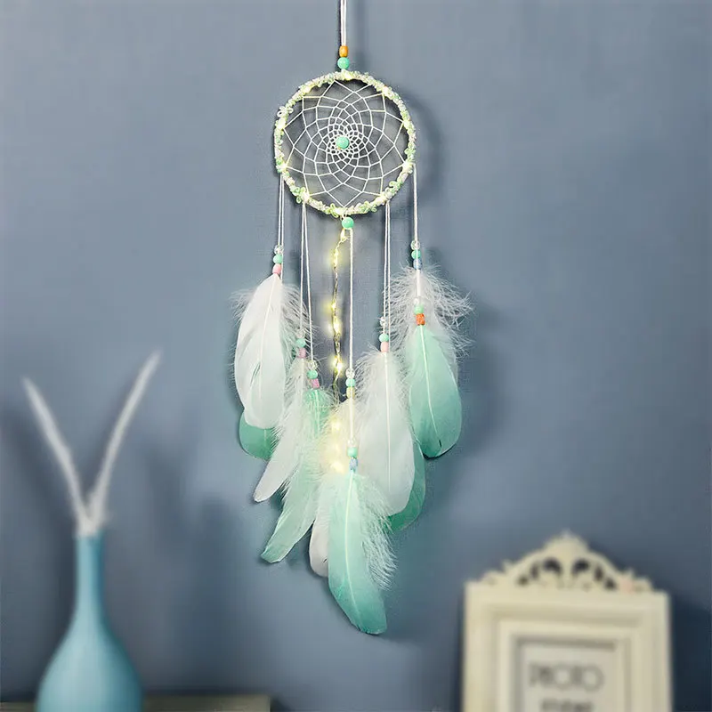 

Fresh Style Dreamcatcher Wind Chime, Elegant Air Mobile Decor, Unisex Gift for Him Her, Handmade Wall Hanging