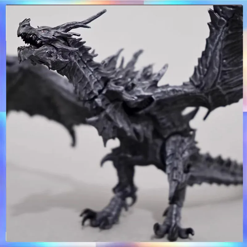 

25CM AUDUIN Dragon Model The Glder Scrolls 5 SKYRIM Movable Wings and Tails Room Ornament Display Collectible Birthday Gifts