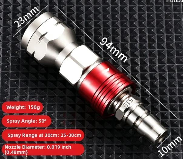 Stainless Steel Quick Connect Spray Tip - For Even Coating on for All Surfaces - Fits Standard For Sprayer Inlet Threads