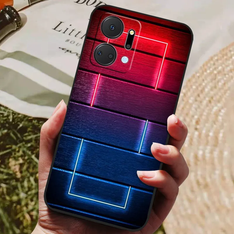 For Huawei Honor X7A Case For Honor X7A Cover Silicone Soft TPU Fundas Phone Case For Honor X7A 5G 6.75 inch Coque Bumper Shells