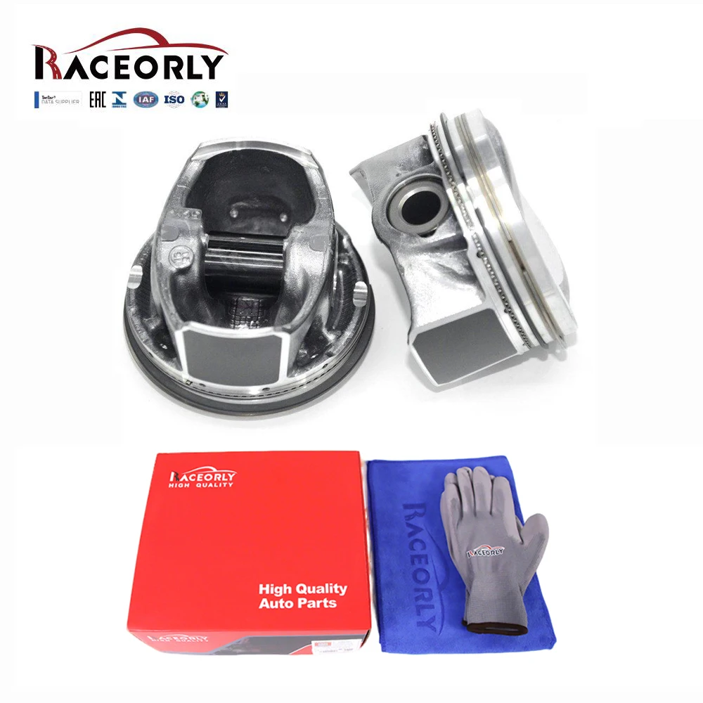 

RACEORLY Low Power EA888 Pistons & Ring Set STD For VW GTI Audi A4 A5 Q5 2.0L