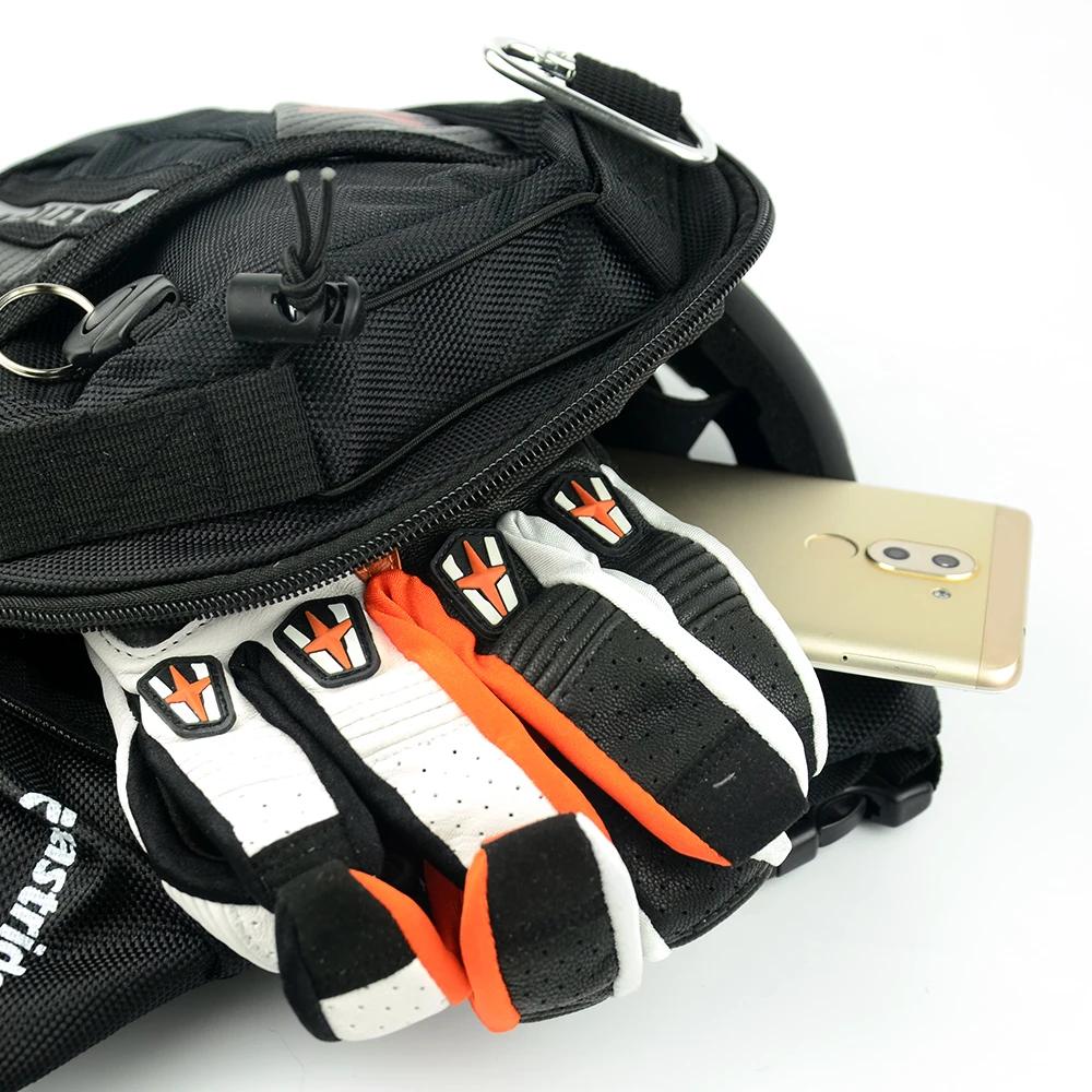 Motorcycle Wear-resistant Waist Bag Leg Bag Cross-country Reflective Waterproof Travel Expansion Riding Bag image 5