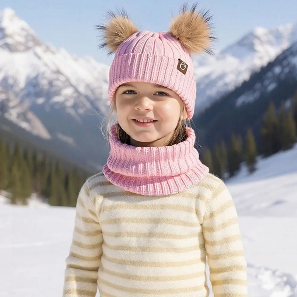 3 قطعة/المجموعة الصوف اصطف قبعة وشاح قفازات مجموعة الحماية الحرارية محبوك قبعة الأطفال قبعة قبعة دافئة رشاقته يندبروف