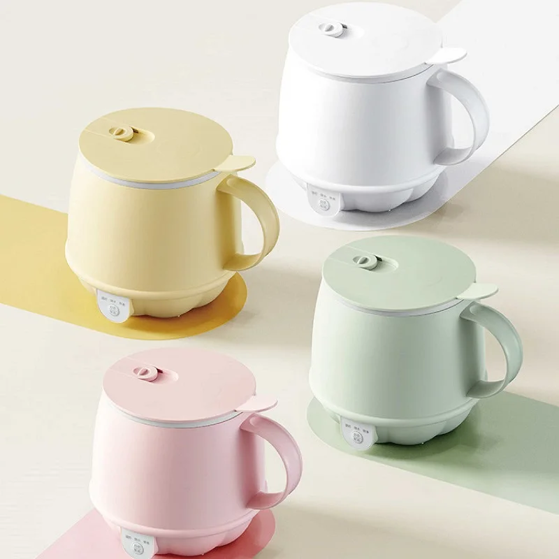 

300W Electric Kettle Mini Office Smart Health Cup Heating Cup Multi-function Electric Boiled Cup Home Hot Milk Thermos Cup 500ml