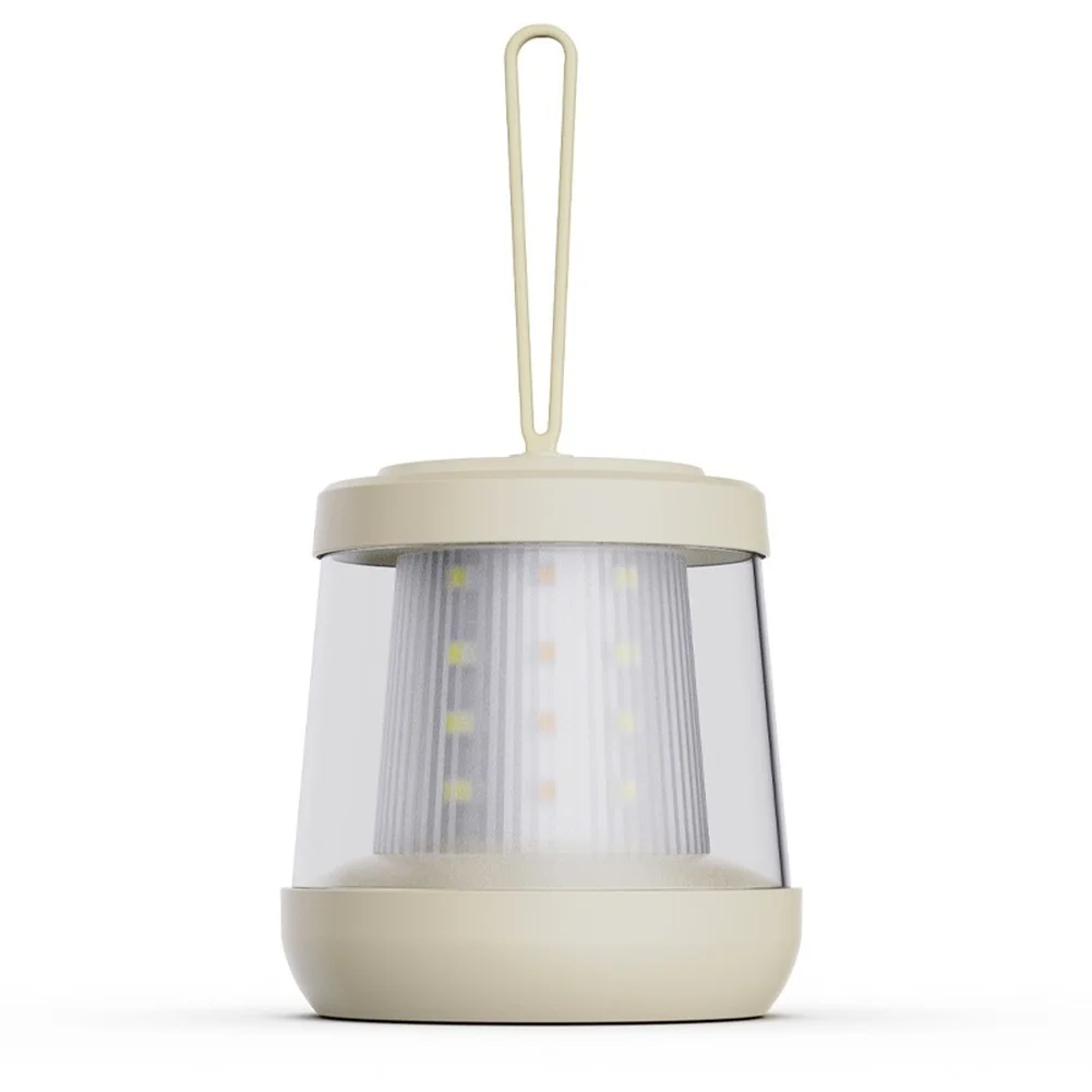 Portable Rechargeable LED String Lights 10M for Camping with Warm White and Colorful Display Easy to Hang and Transport